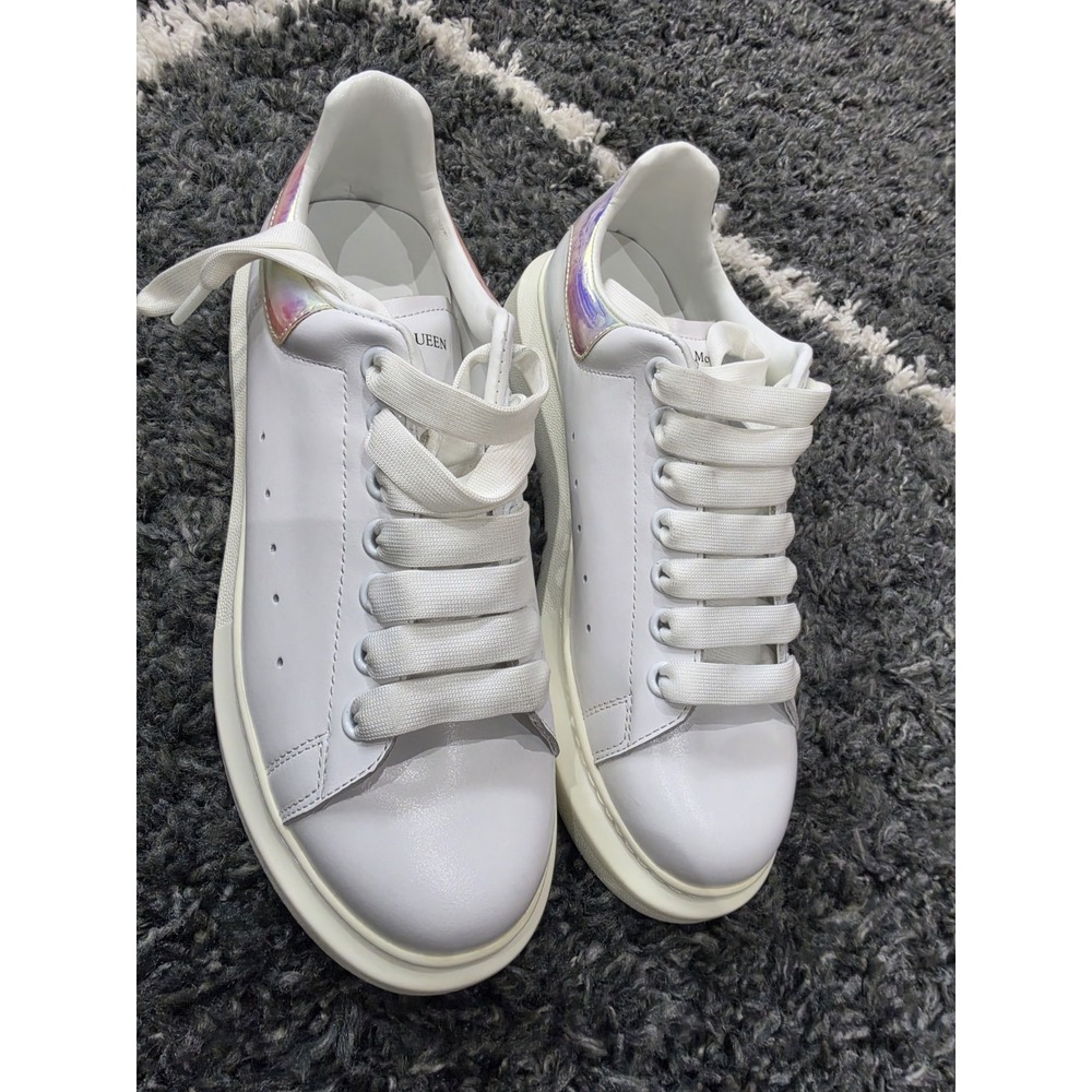Alexnader Mcqueen Oversized Sneakers White Size 40